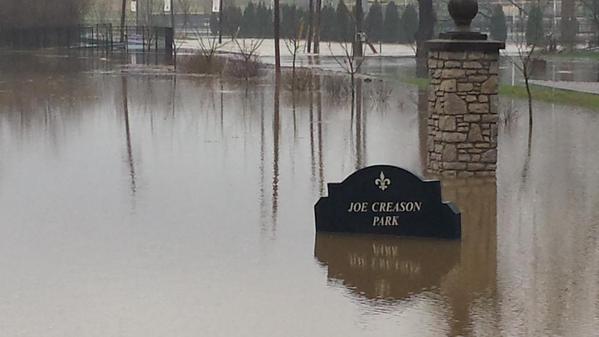 April 2015 was a wet one for Joe Creason park in Louisville. photo: weather.gov